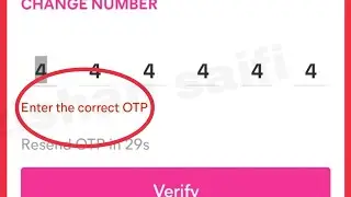 Meesho Fix Enter the correct OTP Problem Solve