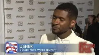 Usher at the 2013 ASCAP Rhythm & Soul Awards