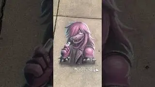 DELTARUNE Chalk Art | #shorts #undertale #deltarune