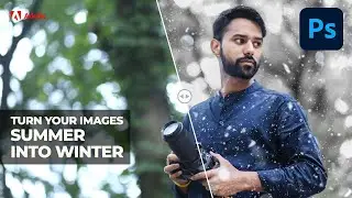 Turn your images summer into winter in Photoshop । Photo editing | Design2Brothers