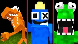 НОВЫЙ МОД РАДУЖНЫЕ ДРУЗЬЯ В МАЙНКРАФТ Роблокс Rainbow Friends Minecraft Roblox