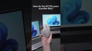 How do Rapoo MT760 users transfer files between two PCs? Check this video. #rapoo #mt760 #desksetup