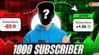 Live Channel checking ✔️//Live promotion//seo checking ✔️ 100 subscribers free 😀