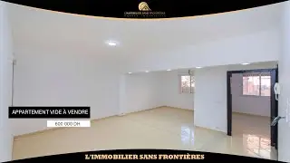 Appartement de 48 m² vide à Vendre – 1er Étage, Targa Marrakech