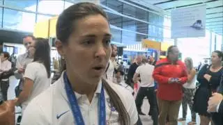 England's lionesses return home to heroes welcome