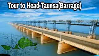 Way to Head-Taunsa (barrage of 56 gates)