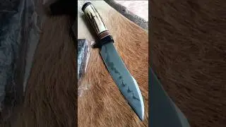 Pisau setajam silet‼️#pisaubushcraft #mayuraa #bushcraftindonesian #pisausurvival