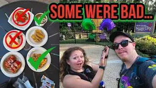 We Tried ALL the Mardi Gras Food at Busch Gardens Tampa
