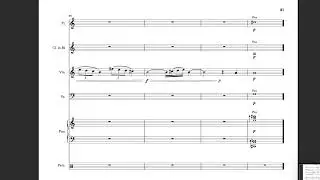 Metamorphosis for Pierrot Ensemble and Percussion