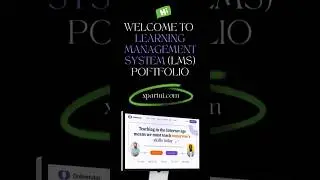 Learning management system or LMS portfolio UI/UX design by XpartUI | UI UX design | Web design