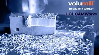 CAMWorks Solidworks CAM  Volumill