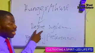 CULTIVATING A SPIRIT-LED LIFE  PT3 BY PST. JIAFOR JOSEPH JONG
