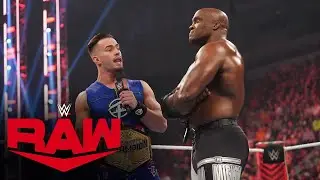 Theory refuses to give Bobby Lashley a United States Title opportunity: Raw, June 6, 2022