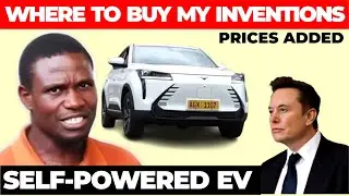 WHERE TO BUY: Maxwell Chikumbutso  ANNOUNCES PRICE LISTS AND HOW TO BUY SELF-POWERED EV Cars
