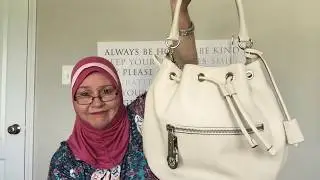 Michael Kors Knox Drawstring bag + MK Wallet