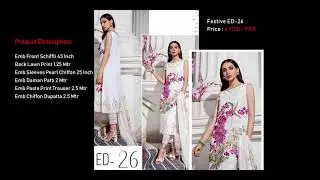 CHARIZMA EID FESTIVE COLLECTION 2019