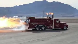 Aftershock Jet Truck Aviation Nation '22