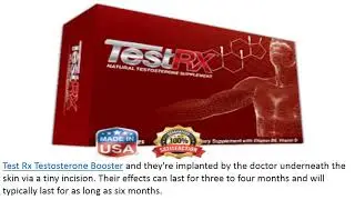 Test Rx Testosterone Booster Reviews