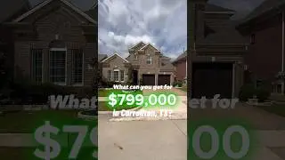 🏡What does $800k buy in CARROLLTON, TX? | Dallas, TX Real Estate #shorts