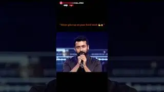 Never Give Up...🔥💯 #shorts #tamilmotivationalvideos #tamilmotivationspeech #suryaspeech #lifelessons