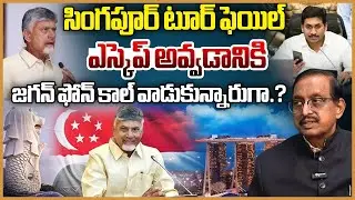 Vijay Babu Explains Chandrababu's Singapore Tour | Jagan Phone Call | Telugu Rajyam Digital