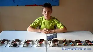 Simple electric motors based on many physics principles