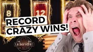 Lightning Roulette ⚡ Record Wins Compilation ⚡ Roulette JACKPOT Hits!