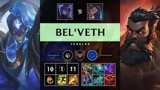 Bel'Veth Jungle vs Udyr - EUW Grandmaster Patch 25.S1.3