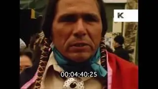 1970s Dennis Banks Interivew, San Francisco, Native American