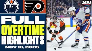 Edmonton Oilers at Philadelphia Flyers | FULL Overtime Highlights - November 12, 2025