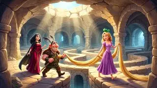 Tangled:The Mountain Treasure Quest🏔️✨Rapunzel & Friends Explore the Hidden Maze | Tangled Animation
