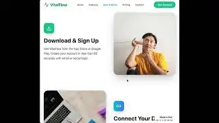 Website Demo: Health and Fitness App Made with Bolt.new