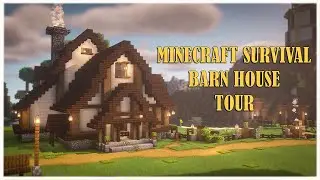 Barn Tour  |   Minecraft Survival 1.17