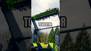 The New 2025 Toxicator at Alton Towers ✨ day or night spin? #altontowers #toxicator #shorts #ride
