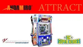 DC Superheroes Coin Pusher - Attract Mode