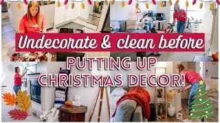 Take Down Fall Decor & Clean My Apartment to Prep for Christmas