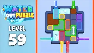 Water Out Puzzle level 59 solution