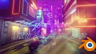 creating a cyberpunk city in blender 2077