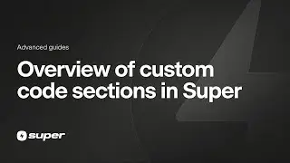 Applying custom code to your Notion site with Super