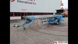 777997 TEUPEN APOLLO 30VH 250 TOWABLE MATERIAL LADDER LIFT 3000CM 250KG 2006 NL-REG WS-RN-82