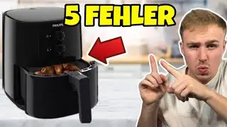 Diese 5 FEHLER solltest du bei deinem AIRFRYER vermeiden❗️Airfryer Tipps & Tricks f&uuml;r REZEPTE!