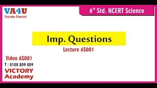6th Std. Science (Imp Questions)