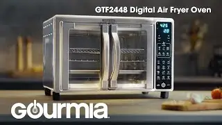 Gourmia 6-Slice Digital Air Fryer Oven with 19 Presets - GTF2448