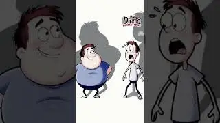Thin vs Thick Shadow Chaos 😂 | #shorts #funny #animation #comedy #ytshorts