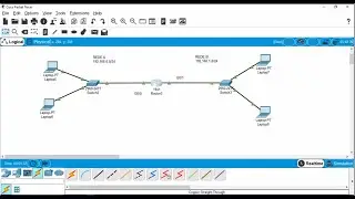 Configura&ccedil;&atilde;o b&aacute;sica de roteador no packet tracer.