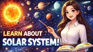 Learn the Solar System in One Video | Planets Explained | Simple Explanation| Planets, Sun & More