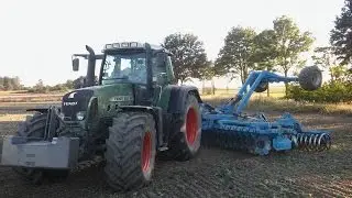 Talerzowanie 2016 - Fendt Vario 820 & Mandam