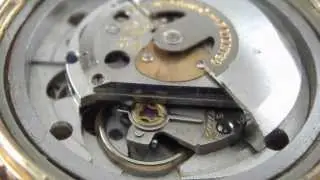 Gruen Precision Autowind Movement Cal.480 Running.