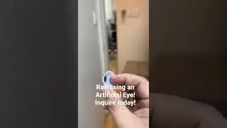 Releasing an Artificial Eye today. #ocularist #artificialeye #optometrist #philippines
