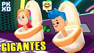 🚽 Batalha de SKIBIDI TOILETS Gigantes no PK XD